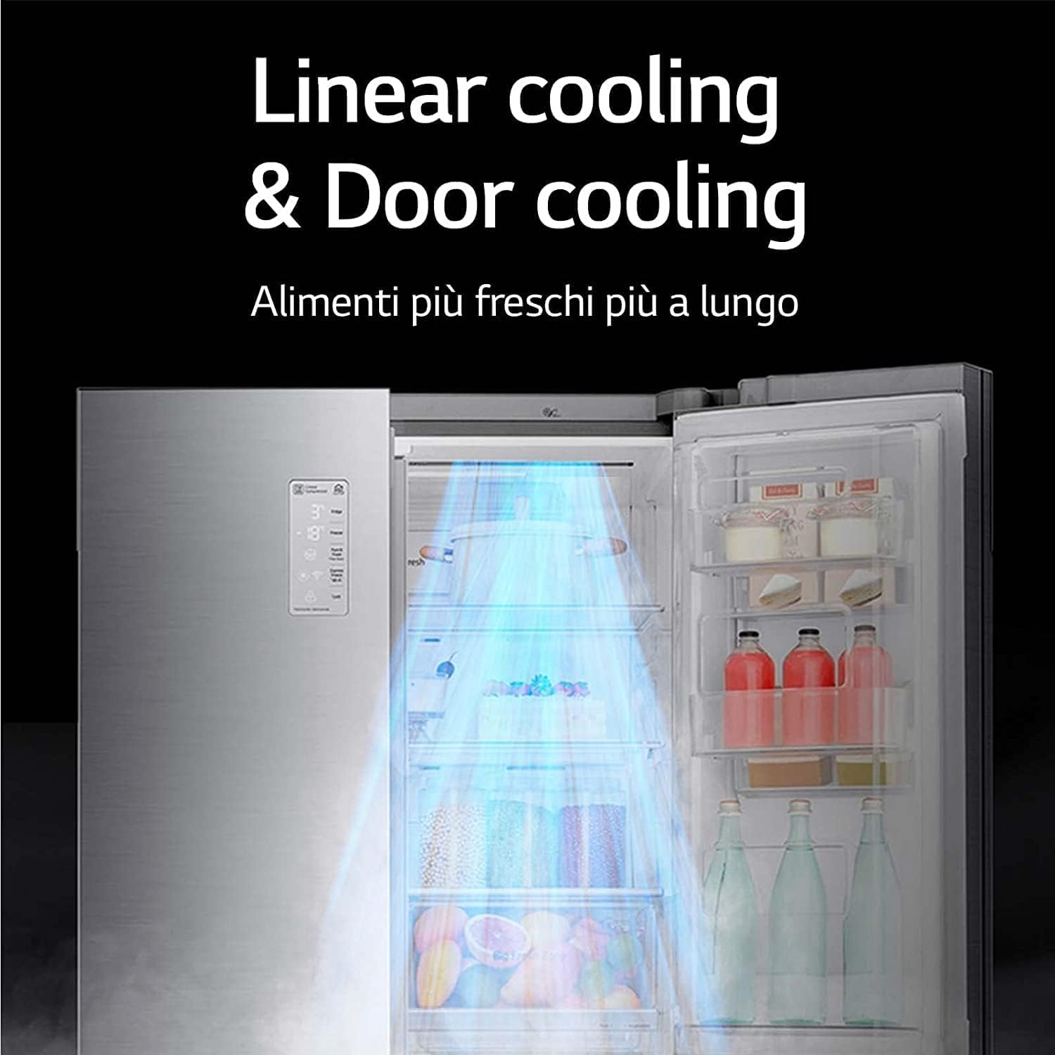LG Linear Cooling and Door Cooling system