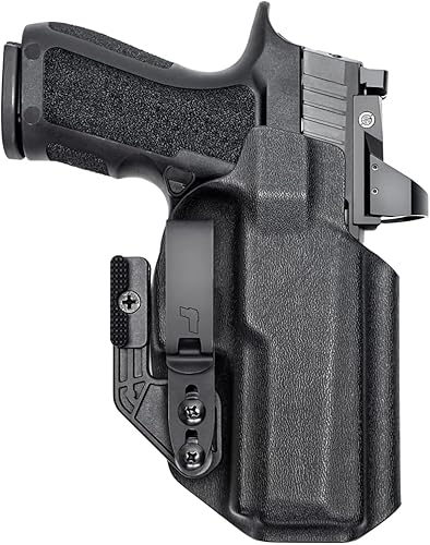 Tulster Oath IWB Holster se adapta a: Sig Sauer P320 Compact/Carry/X-Series 9/40 | Compatible con óptica dentro de la cintura Apéndice Funda de