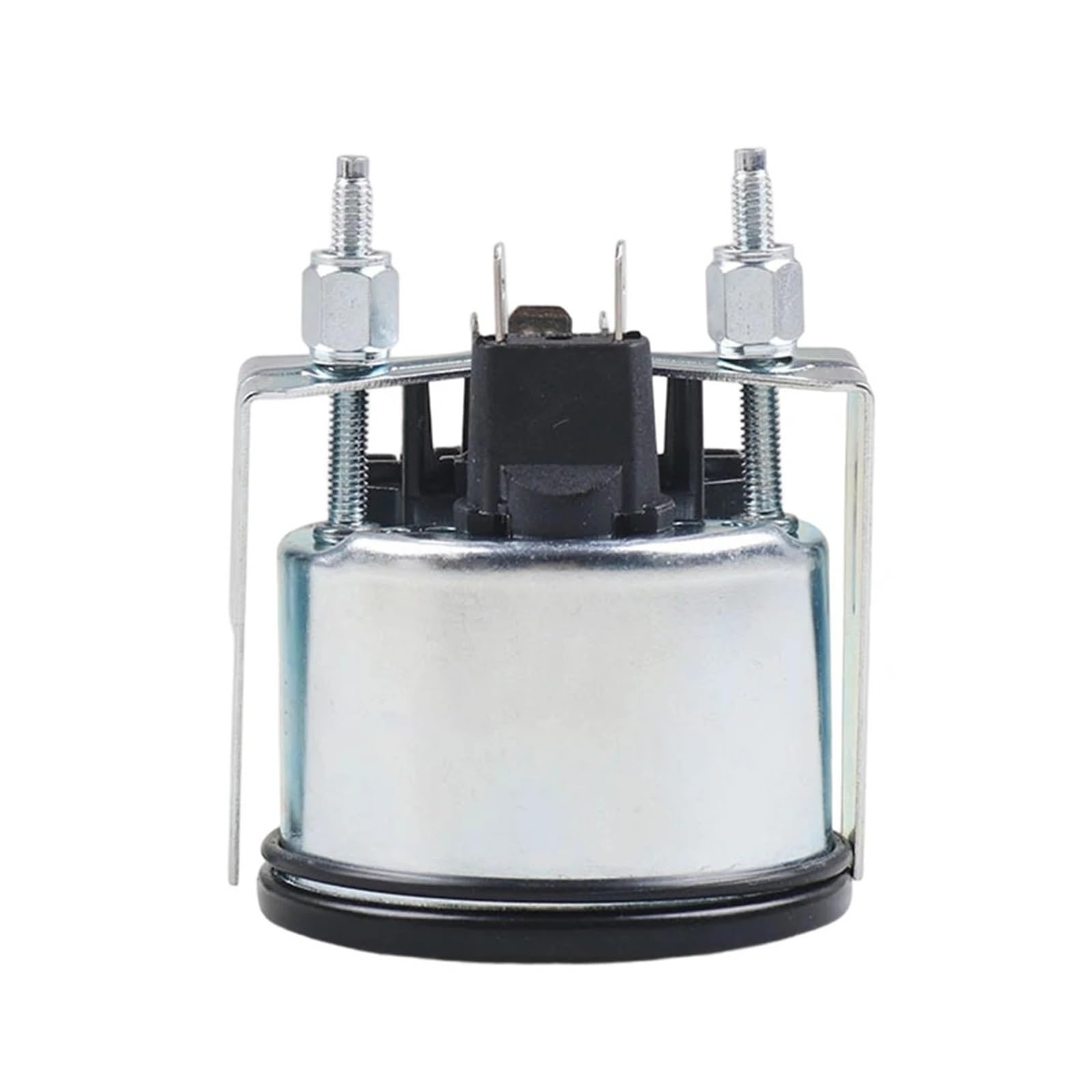 Ciśnieniomierz, Oil Pressure Gauge Designed For 12V DC Automotive And Marine Engine Systems 0-10 Bar Analog Scale 52mm Mounting Diameter