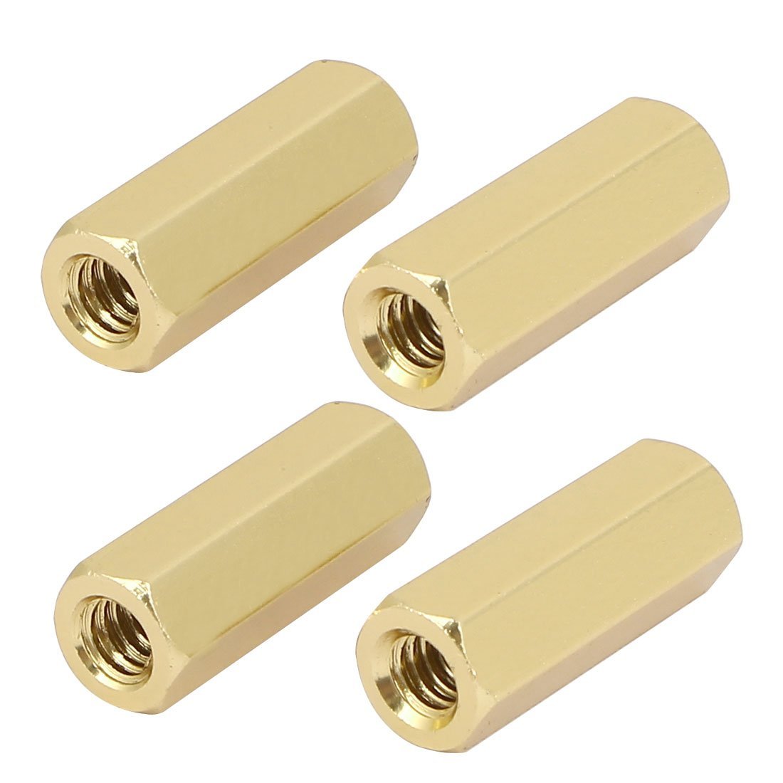 3NH® 1/4-20 UNC Aluminum Alloy Female-Female Hex Standoff Spacer Pillar 4pcs-image-13