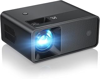 CiBest W13 Mini Projector 2025: Full HD 1080P Portable Projector, HDMI Compatible for iOS/Android/TV Stick/Outdoor Movies
