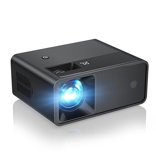 CiBest Mini Projector, 2025 Upgraded Full HD 1080P Support Video Projector, Portable Small Movie Projector, Compatible with iOS/Android/Windows/TV Stick/Box/USB/HDMI