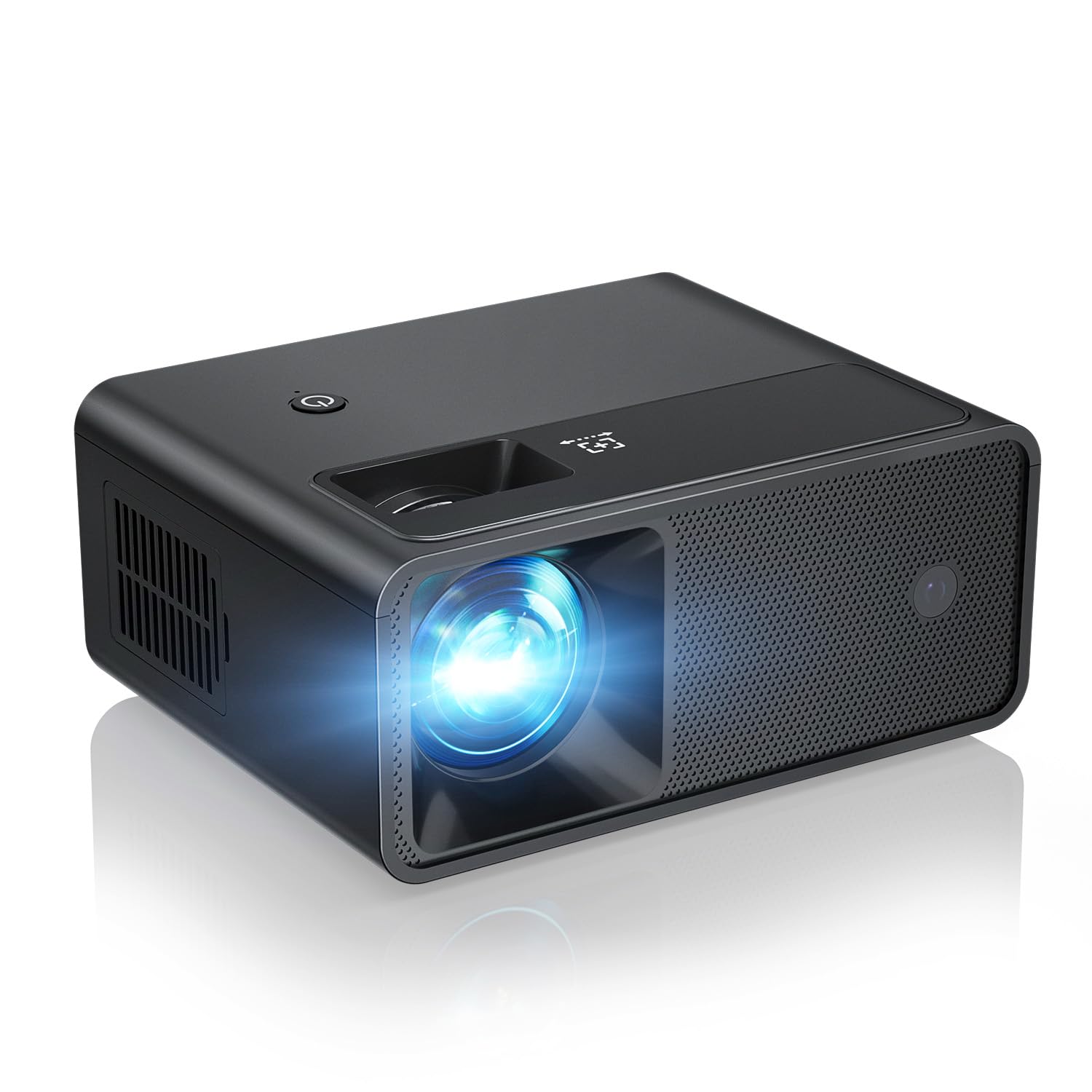 CiBest Mini Projector, 2025 Upgraded Full HD 1080P Support Video Projector, Portable Small Movie Projector, Compatible with iOS/Android/Windows/TV Stick/Box/USB/HDMI
