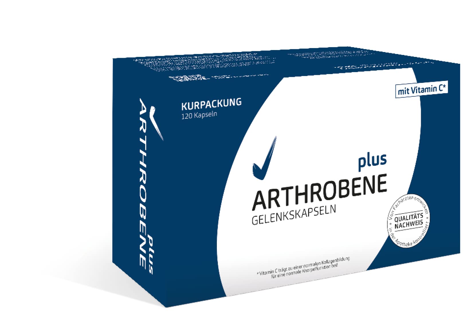 Plus – 9 in 1 Formel - unterstützt Gelenke mit Vitamin C, Glucosamin, Chondroitin, Hagebuttenpulver, Korallenkalk, Mangan, Vitamin D, L-Cystein u. MSM - hygienisch im Blister (120Kapseln)