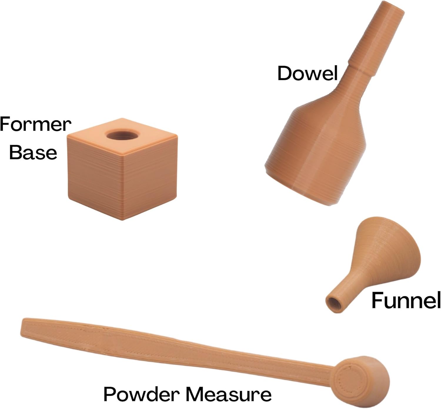 44 Cal. Paper Cartridge Former Master Kit for Black Powder Percussion Revolver