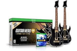 Guitar Hero Live Supreme Party Edition 2 Pack Bundle - Xbox One