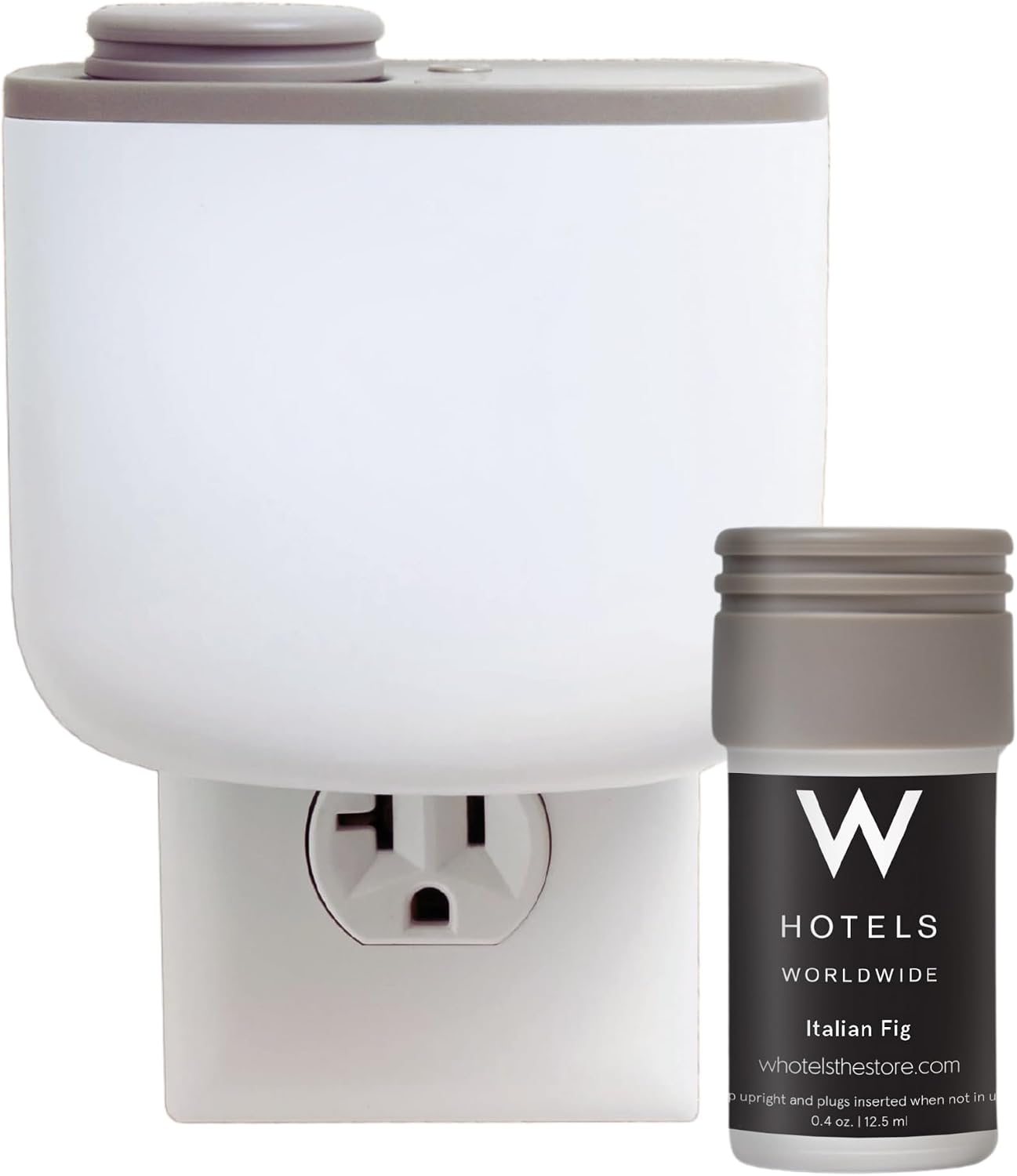 W Hotel Mini Home Fragrance Scent Refill - Works with Plug in Wall Diffuser - Luxury Hotel Collection - Notes of Sicilian Fig, Citrus, Lavender, and Musk - Italian Fig