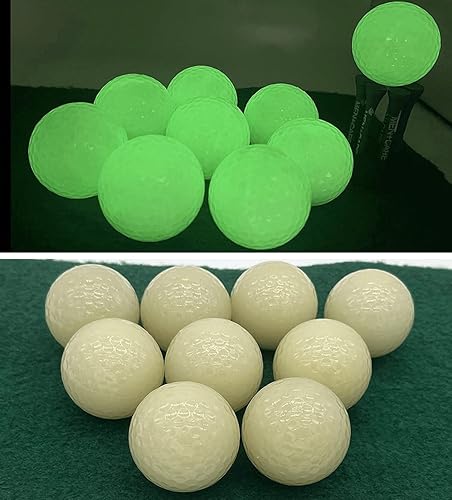 Miniatura 5 de Bola de golf Glow & Floater, bola flotante de golf luminosa, bola de golf flotante con brillo de práctica nocturna, golf nocturno y golf acuático,