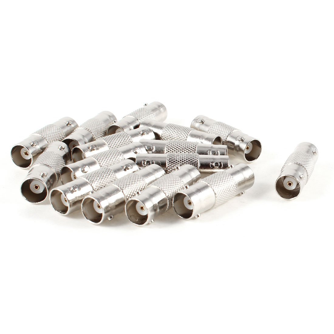 HIGHROCK BNC Female to BNC Female CCTV Security Camera Adapter Straight Connector (PCS of 15)