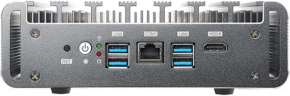 Firewall Hardware, OPNsense, VPN, Network Security Appliance, Router PC, I3 8130U, RS36, 6 x I211 Gigabit Nics, 4 x USB3.0, COM, HDMI, Fanless, 32G DDR4 RAM/256G SSD