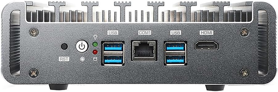 Firewall Hardware, OPNsense, VPN, Network Security Appliance, Router PC, I3 8130U, RS36, 6 x I211 Gigabit Nics, 4 x USB3.0, COM, HDMI, Fanless, 32G DDR4 RAM/256G SSD