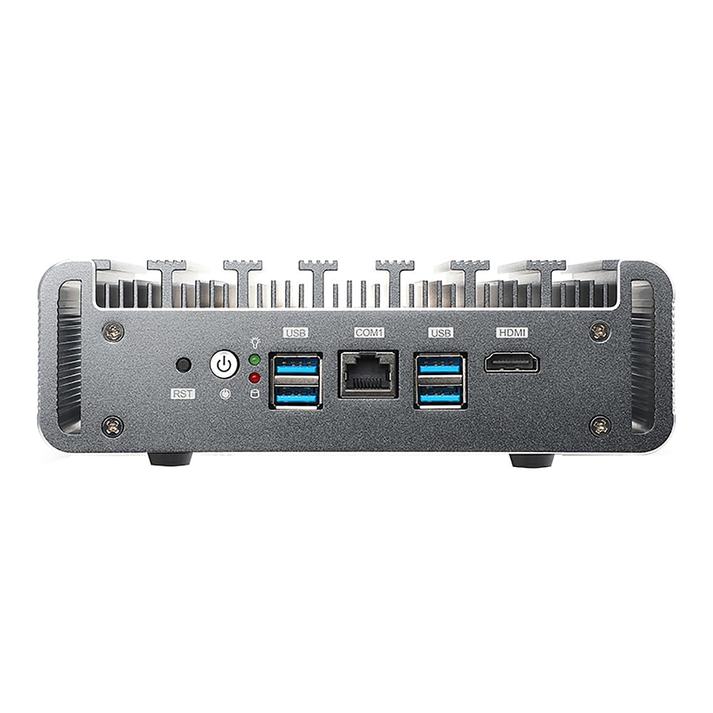 Firewall Hardware, PFSense, Mikrotik, OPNsense, VPN, Network Security Appliance, Router PC, I3 8130U, RS36, 6 x I211 Gigabit Nics, 4 x USB3.0, COM, HDMI, Fanless, 0 RAM, 0 Storage, Barebone No System
