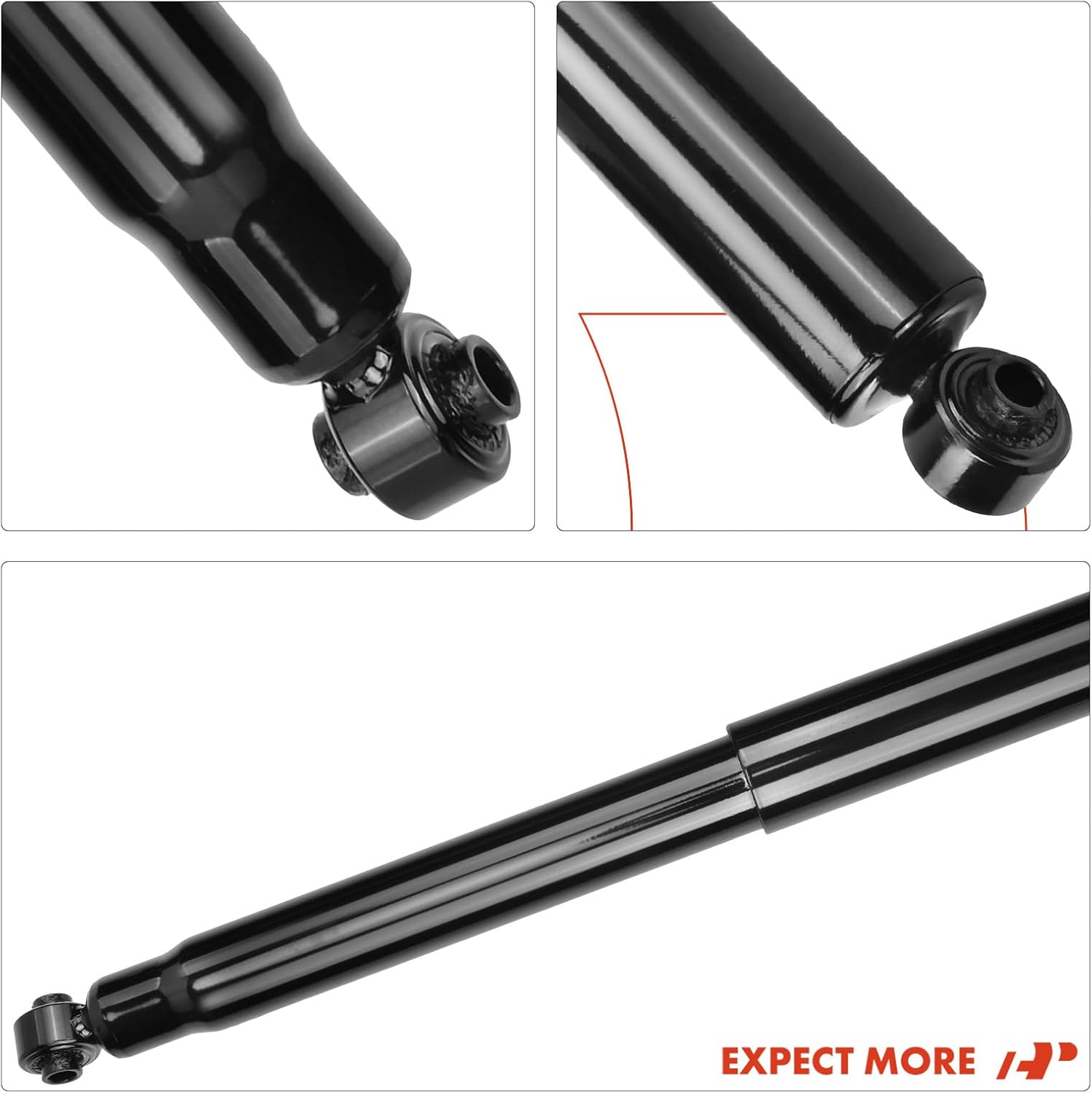 A-Premium Rear Pair (2) Shock Absorber Compatible with Ford F-150 2004-2014 & Lincoln Mark LT 2006-2008, RWD Only, Driver and Passenger Side