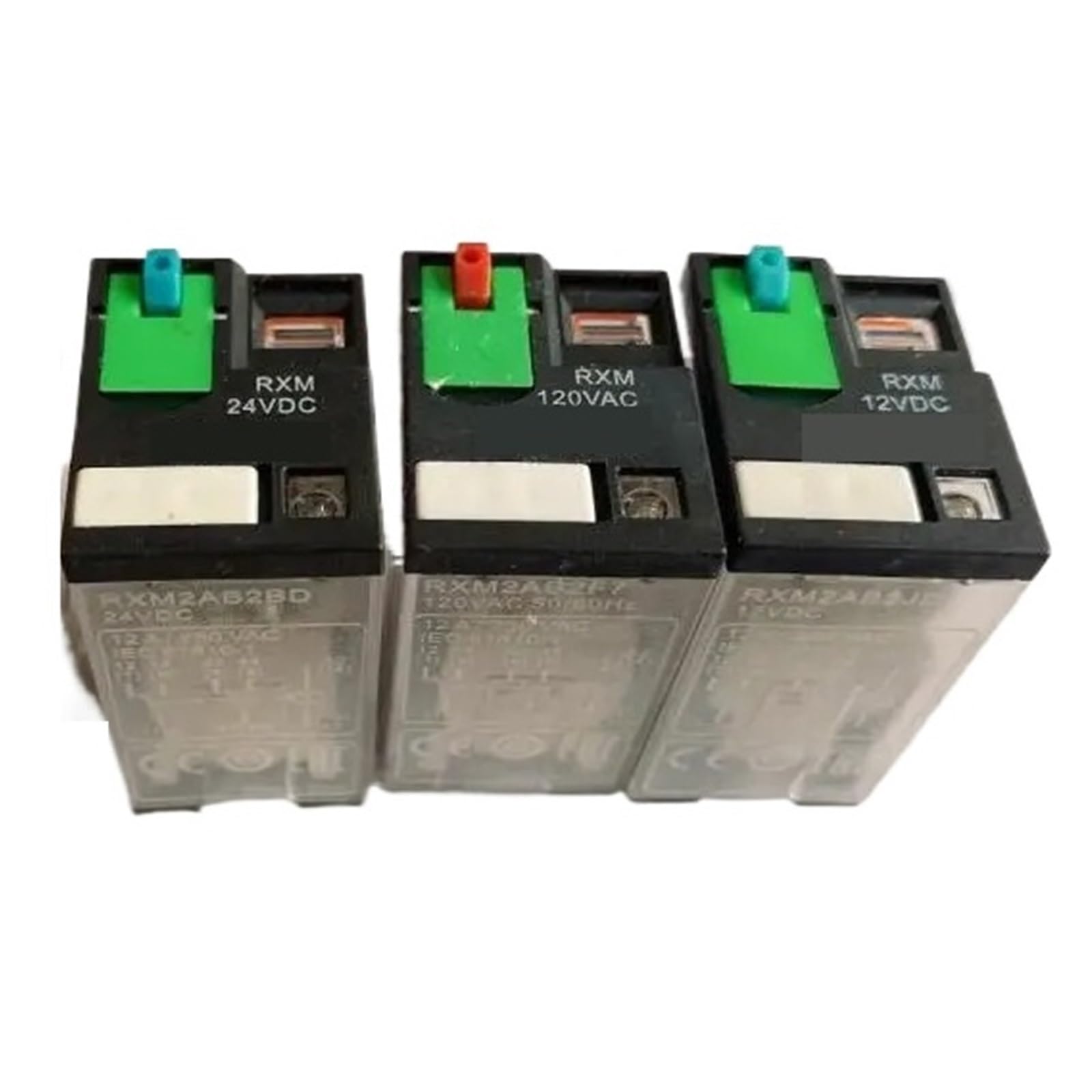 Relais intermédiaire 8 PIN RXM2AB2JD 12A composant pour embase RXZE1M2C