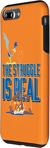 Vista 26 de Funda para iPhone 13 Looney Tunes Roadrunner la lucha es real