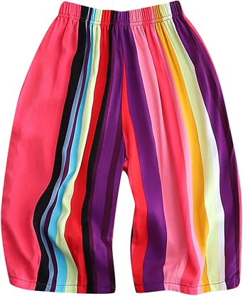 Toddler Girl Hippie Harem Loose Boho Trouser Hippy Colorful Kids Retro Loose Pants Beach Baby Pants