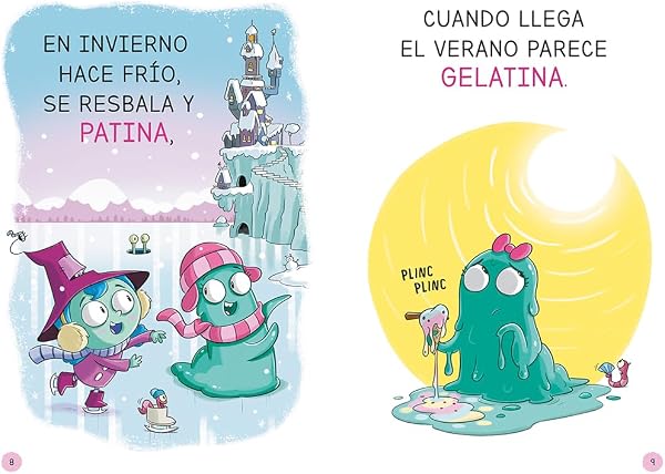 Aprender a leer en la Escuela de Monstruos 10 - Dame helado o me deshago: En letra MAYÚSCULA (libros para niños a partir de 5 años) (Montena) - 3