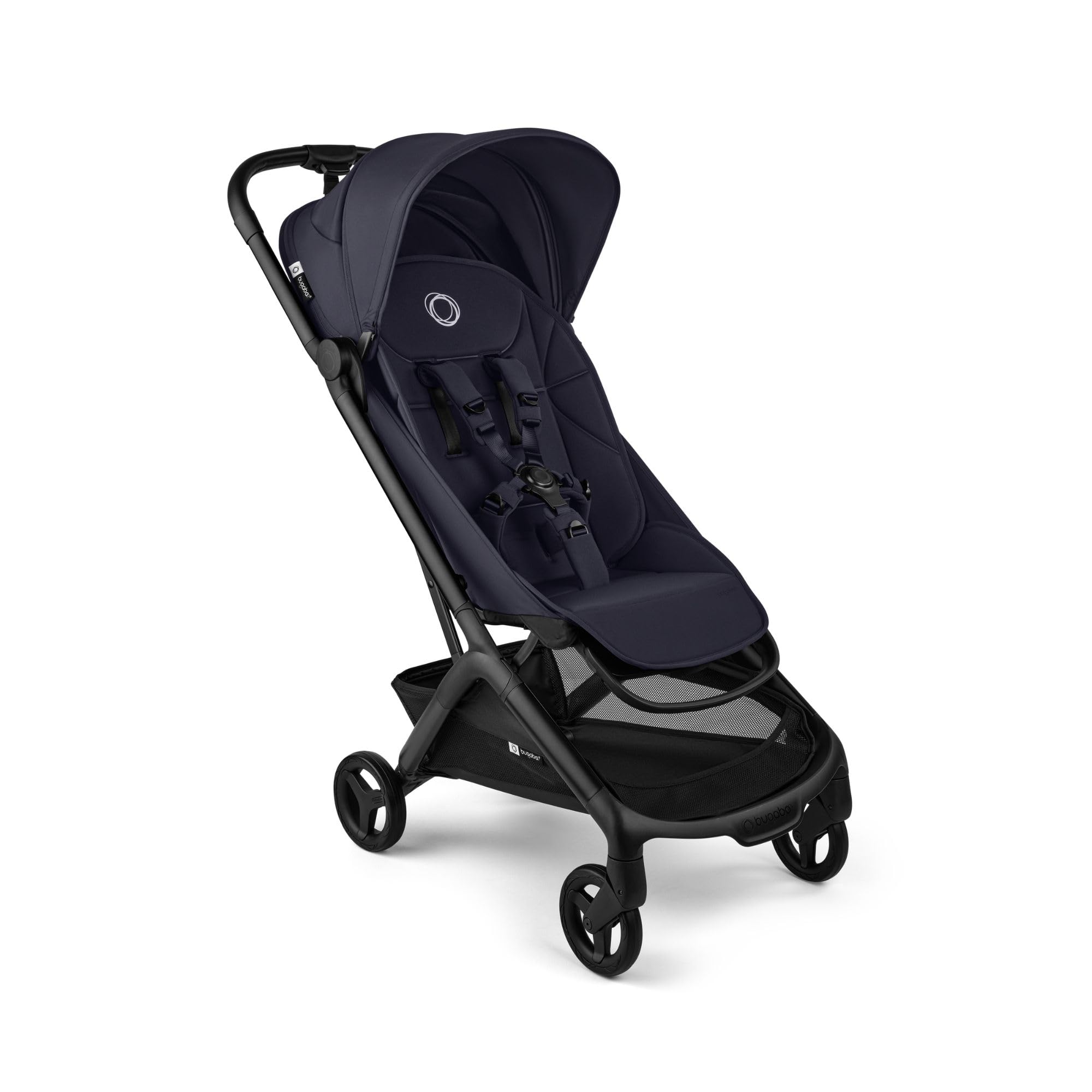 Bugaboo Butterfly 2 Reisebuggy – leichter, kompakter Handgepäck-Kinderwagen mit Liegefunktion (Deep Indigo)
