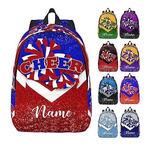 Personalized Cheerleading Backpack Custom Cheer Backpack with Name Cheer Backpack for Cheerleaders Cheerleader Team Gift 1Pcs
