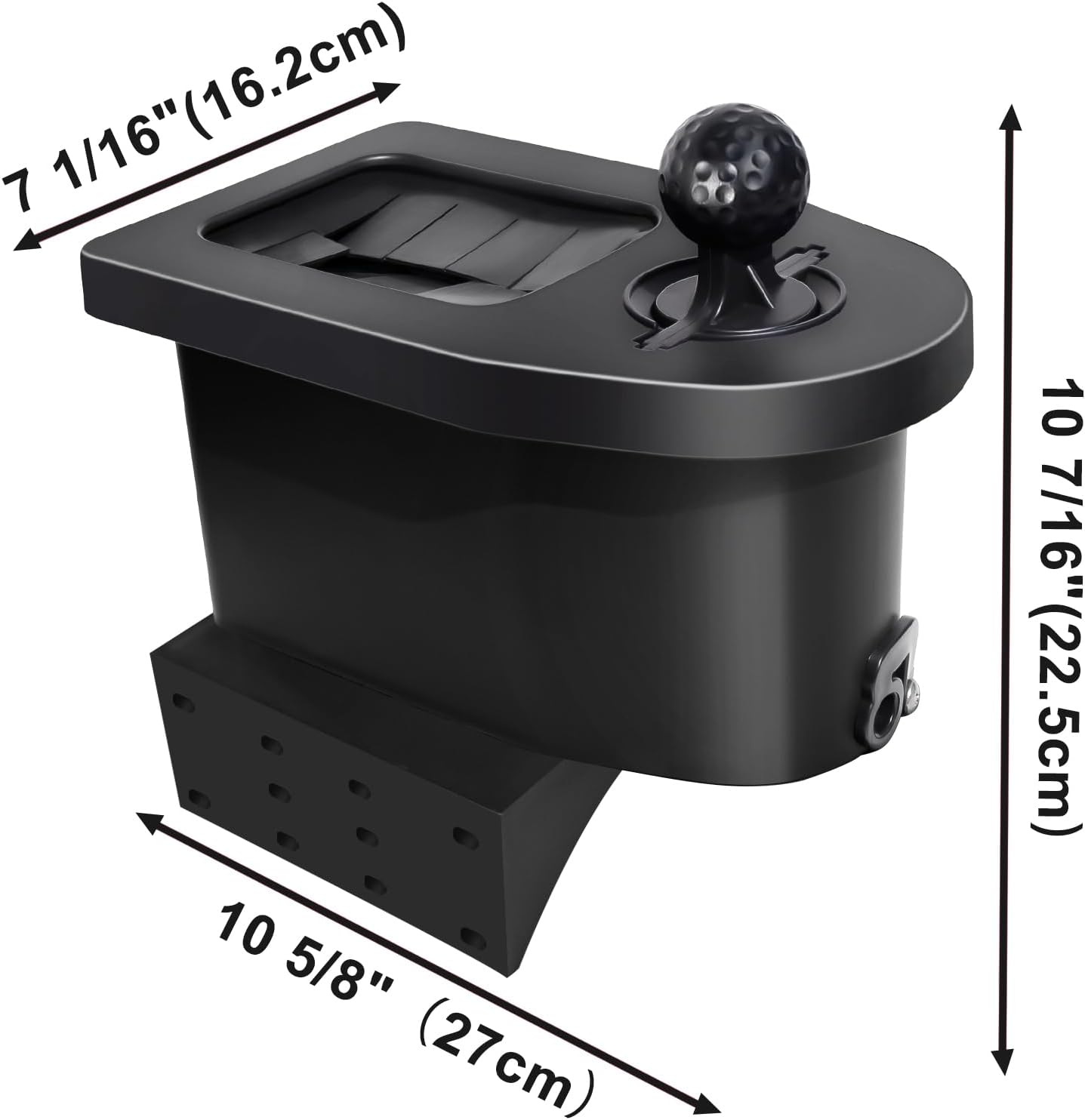 Golf Cart Ball Washer and Club Cleaner Kit for EZGO, Club Car, Yamaha, Advanced EV, Star EV, Universal & Detachable