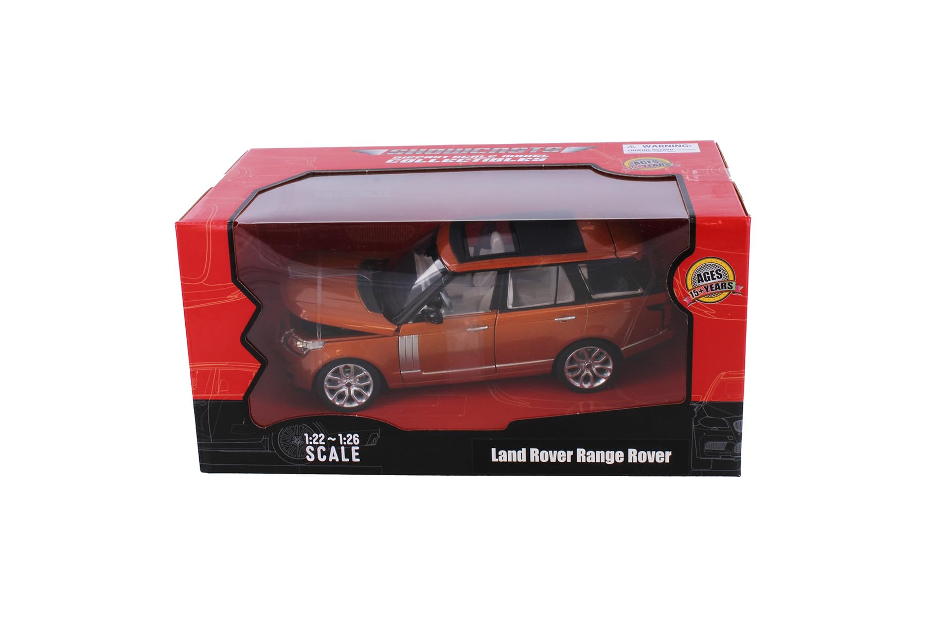 Amazon.com: Showcasts Range Rover SUV, Orange 68263OR - 1/26 Scale