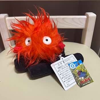 ジブリ - 特大ヒンぬいぐるみ　カルシファー巾着セット 特大ヒンぬいぐるみ カルシファー巾着セット