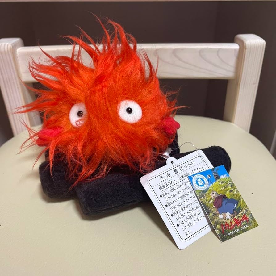 Amazon.co.jp: ハウル動く城 カルシファーとまきマスコット