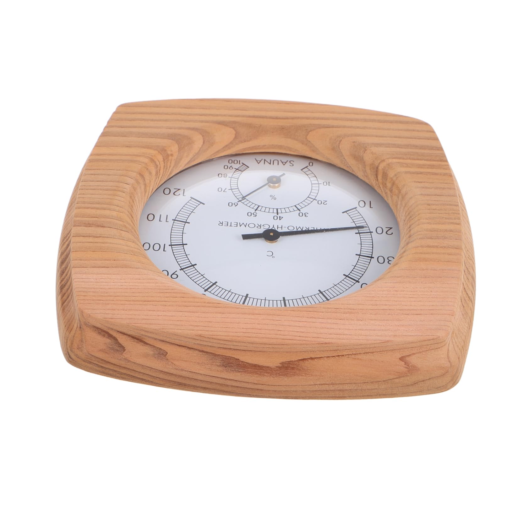Thermomètre hygromètre de sauna en bois de cèdre naturel