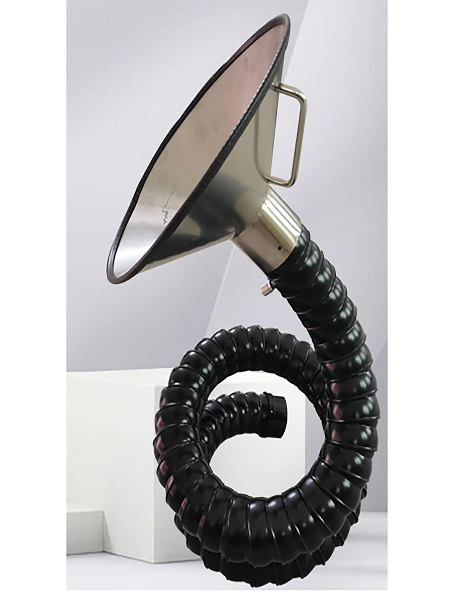 MRVAKDYDI Articulated Fume Extractor Arm, Fume Extraction Arm Dust Collection Hose For Welding Laser Marking 50-200mm(Length 150cm,Pipe 200mm)