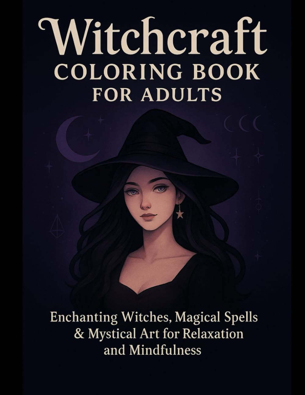 Witches Coloring Book For Adults: A very wonderful collection of pictures of evil and beatiful witches ready to color adults and teenagers (Calm Spirit Coloring Series)