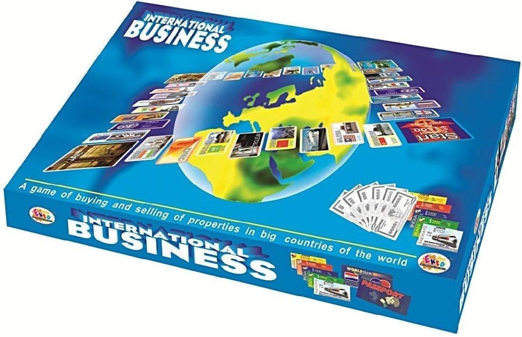 RAMESHTH Enterprises New International Business Game with Folding Board || Game for Kids and Adults Multicolor