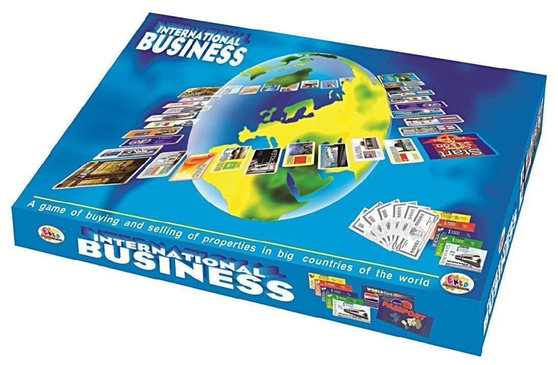 RAMESHTH Enterprises New International Business Game with Folding Board || Game for Kids and Adults Multicolor