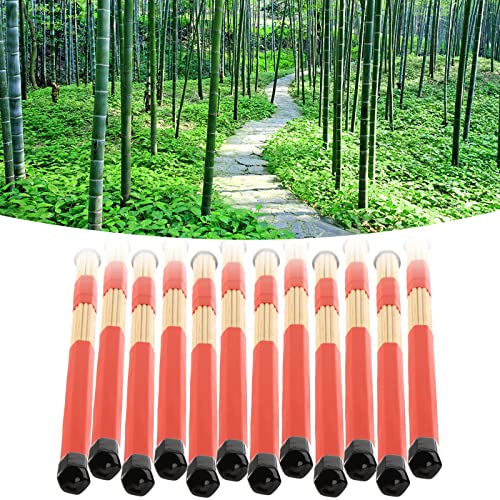 image for YOUEON 3 Pair 16 Inch Bamboo Hot Rods Drumsticks, Constructed of 19 Ba
