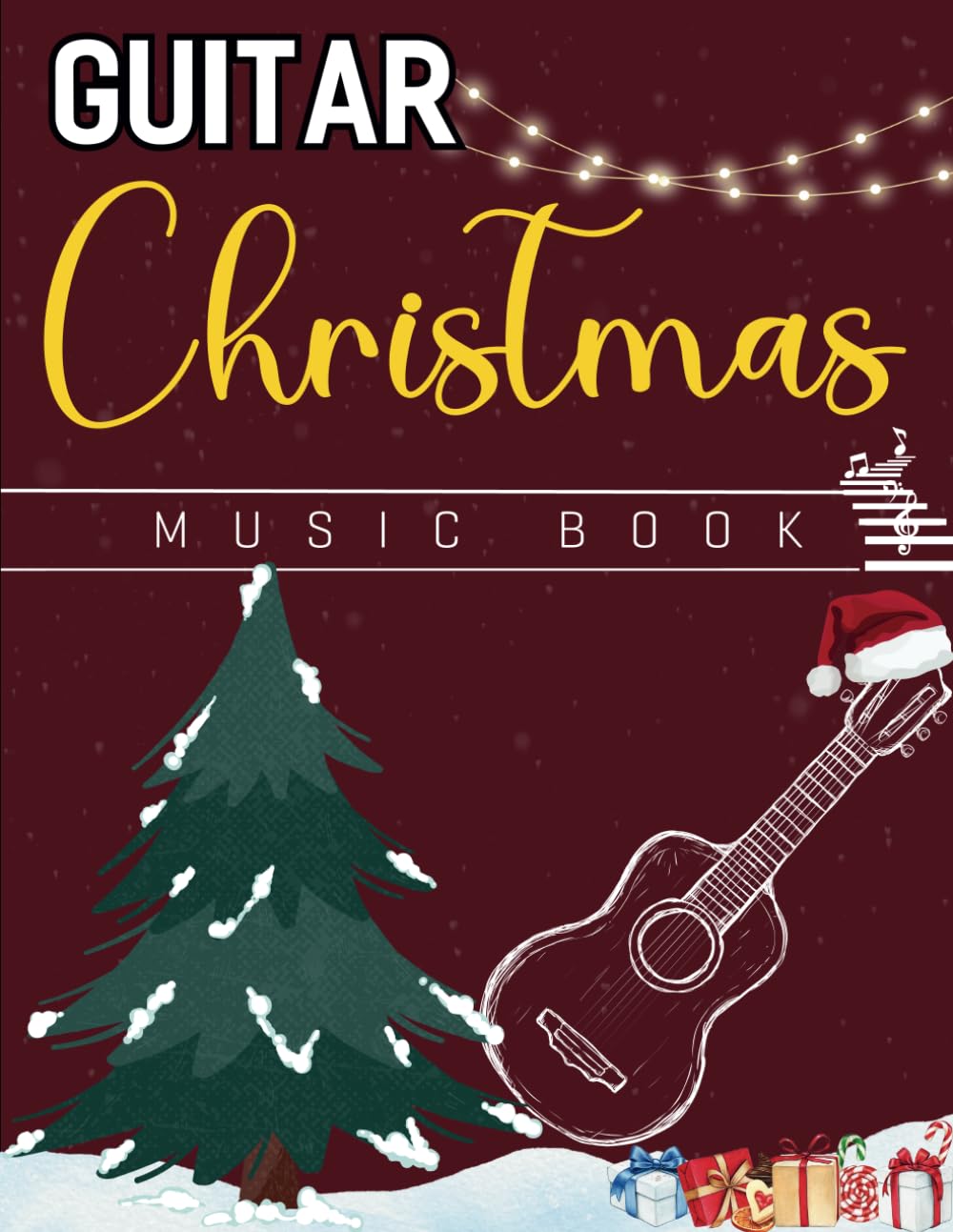 Guitar Christmas Music Book: 65 Great Christmas Songs for Easy Guitar Tab