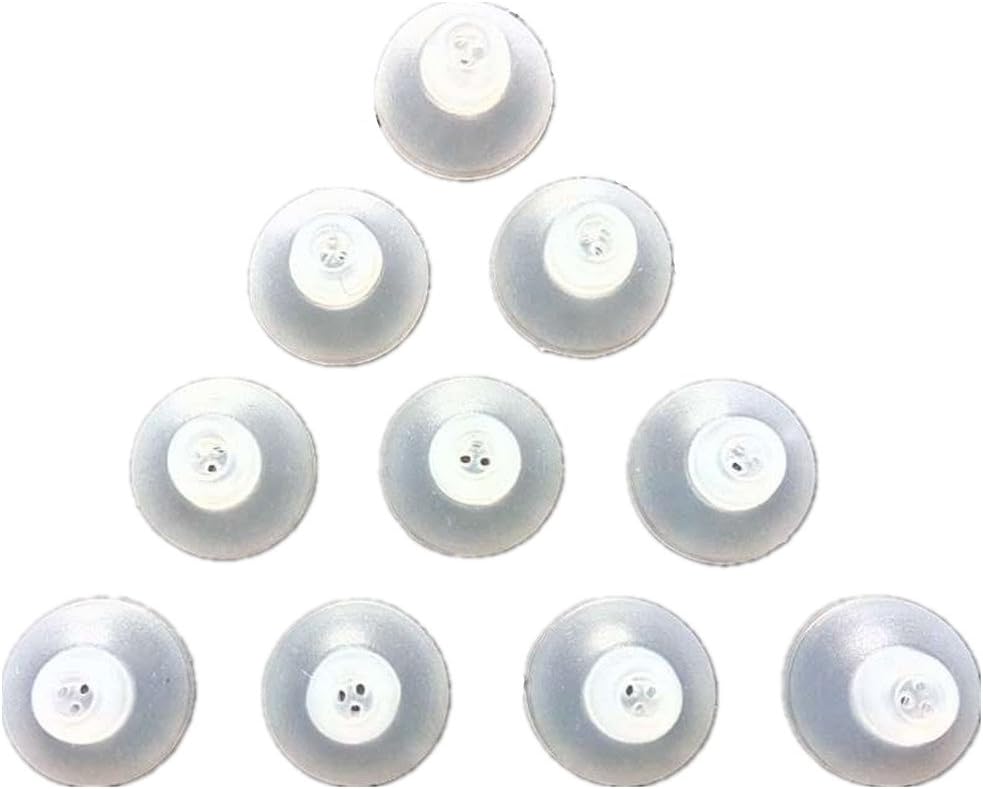 Jungle Care Hearing Aid Ear Piece Open Domes 9mm 10-Pack Comfortable PSAP (Personal Sound Amplifiers Product) Kit Ear Tips Invisible, Perfect for Open Air (Open fit), Except for RIC : Health & Household
