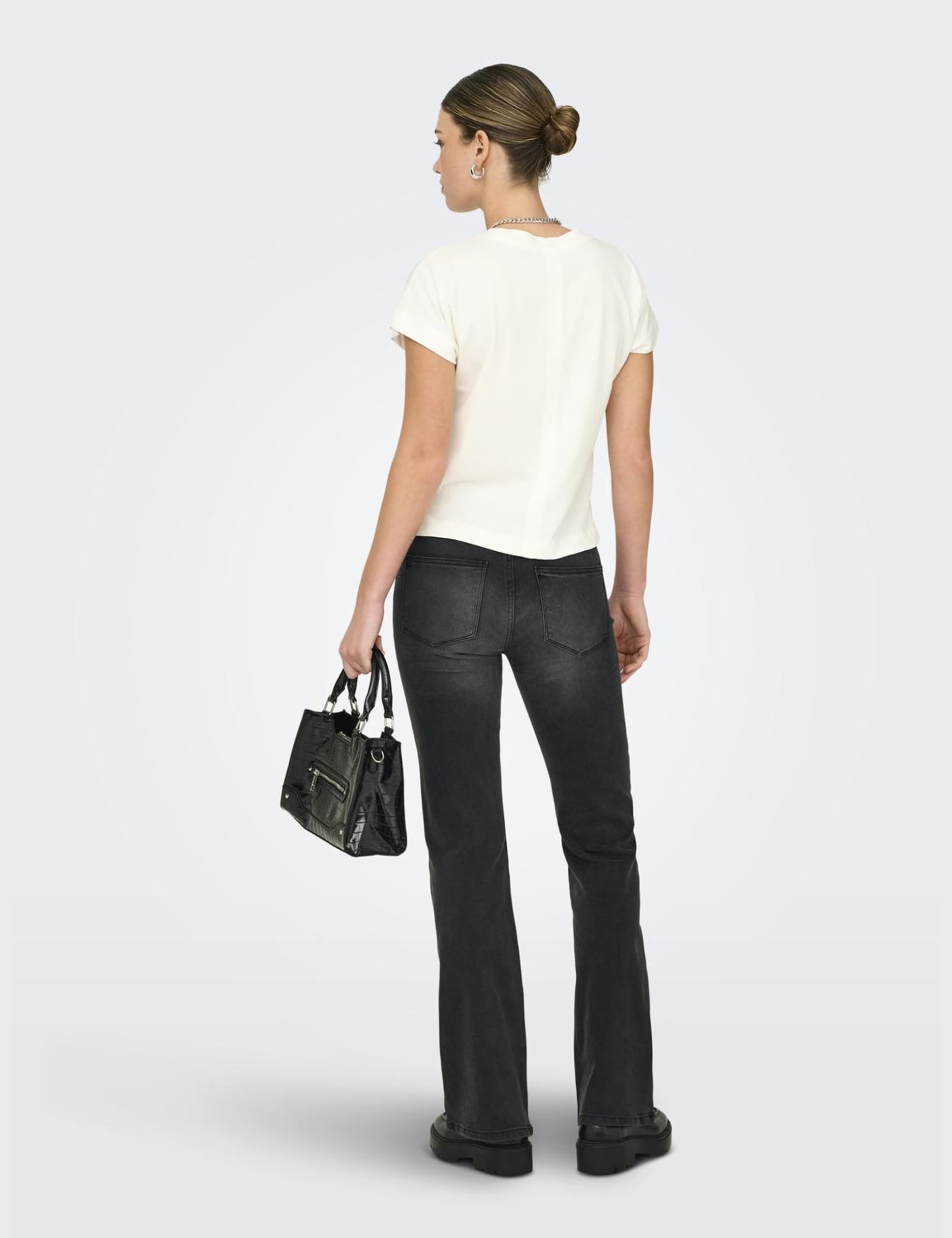 ONLY Onlmade HW Skinny Flared Dnm - Onlmade HW Skinny Flared Dnm Mujer