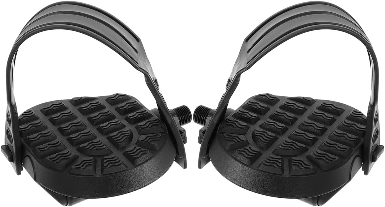 Replacement Bike Pedal Plates Exercise Bike Pedals for Exercise Cycle Home or Gym