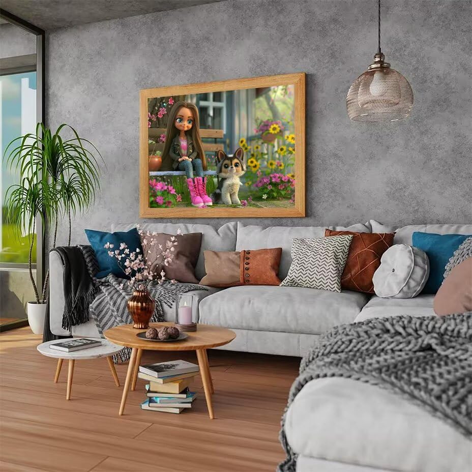 Cadeaux Maison Décoration Murale en Peinture Diamant 5D 80x110 cm