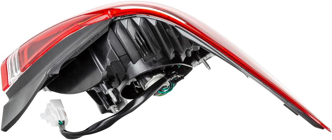 HEADLIGHTSDEPOT Left Driver Side Outer Tail Light Compatible With 05-10 Toyota Avalon CAPA Certified