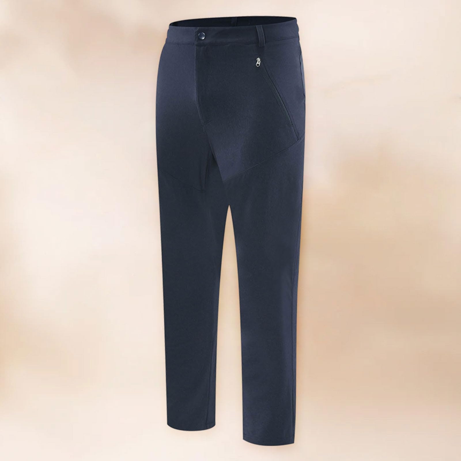 Genérico Pantalones Hombre Outdoor Pantalones Cargo Rectos Resistentes Cómodos Senderismo Montaña Viaje Exterior