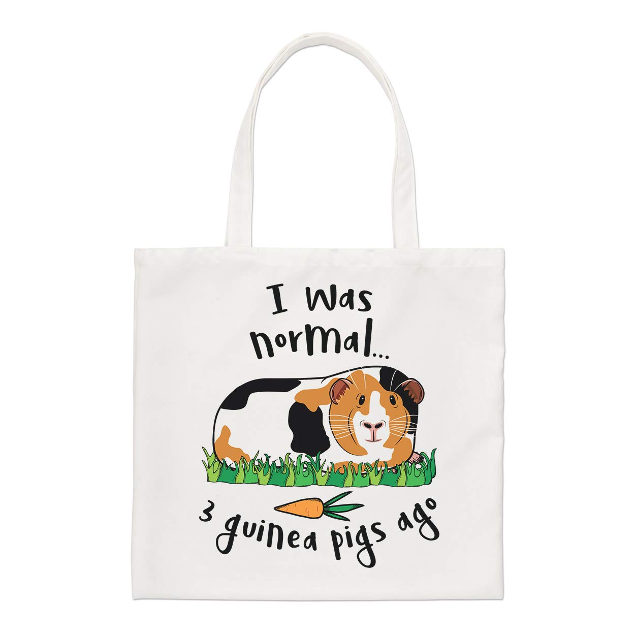 I Was Normal 3 Guinea Pigs Ago Regular Tote Bag