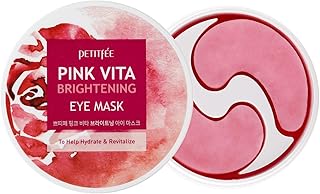 Pink Vita - Máscara de ojos iluminadora, 60 p...
