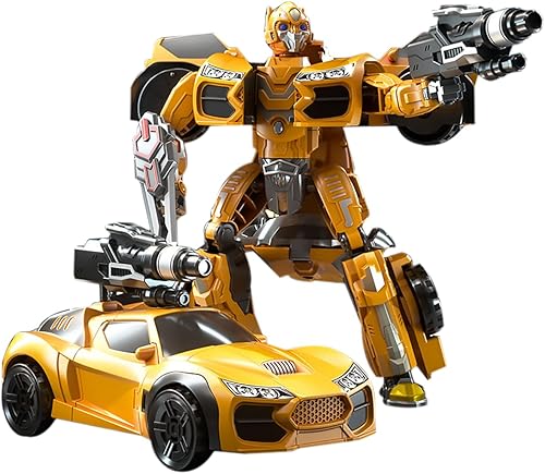 Miniatura 1 de Optimus PrimeBumblebee - Robots de aleación deformación para automóvil, montaje manual, figura de acción de 10.2 pulgadas, regalo de modelo