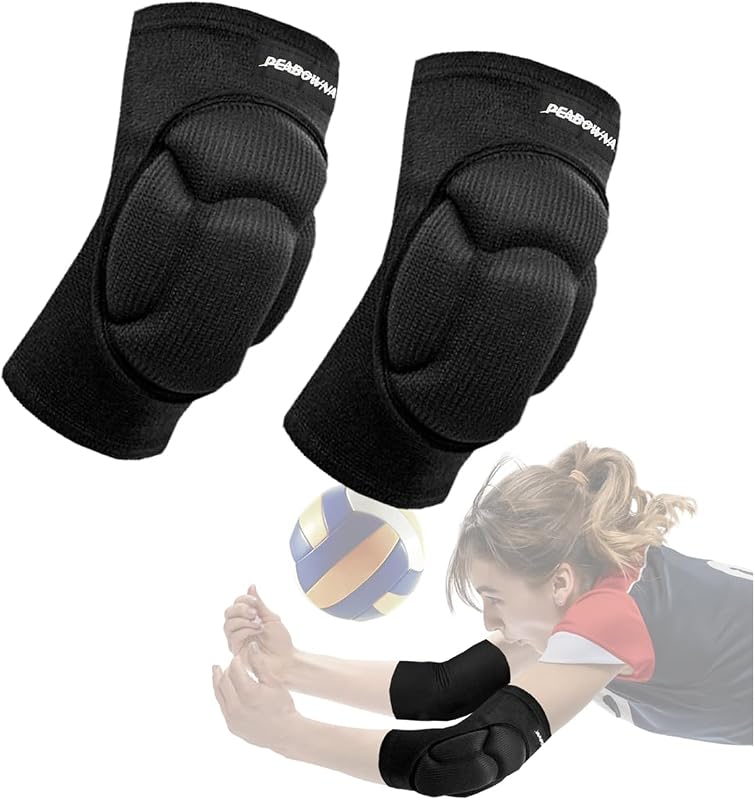 Volleyball Elbow Pads Women 2XS-XL - Kids Teens Elbow Protector with Padding Breathable Volleyball Dancing