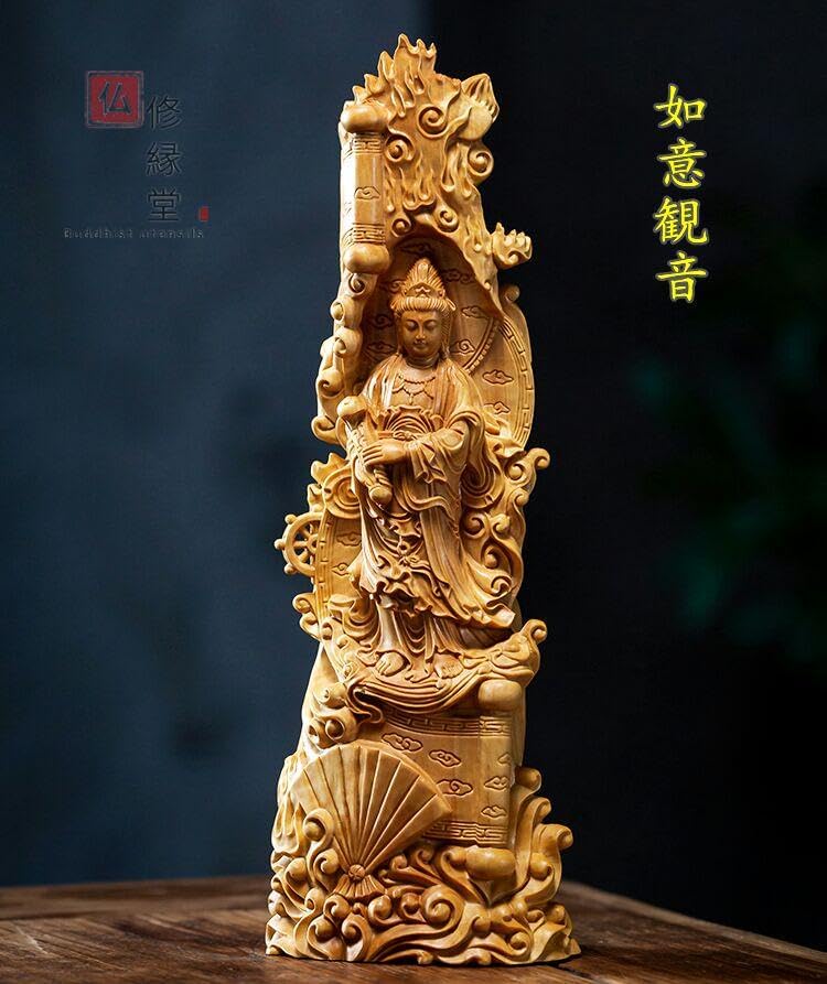 定価34480円‼️リヤク ベーシック 彩色不動明王 LY-BFDSK 木製 仏像