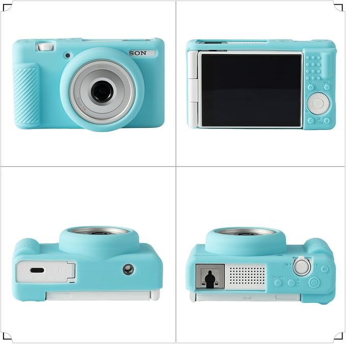Funda para cámara Sony ZV-1F ZV-1 II ZV-1M2 azul claro miniatura 3