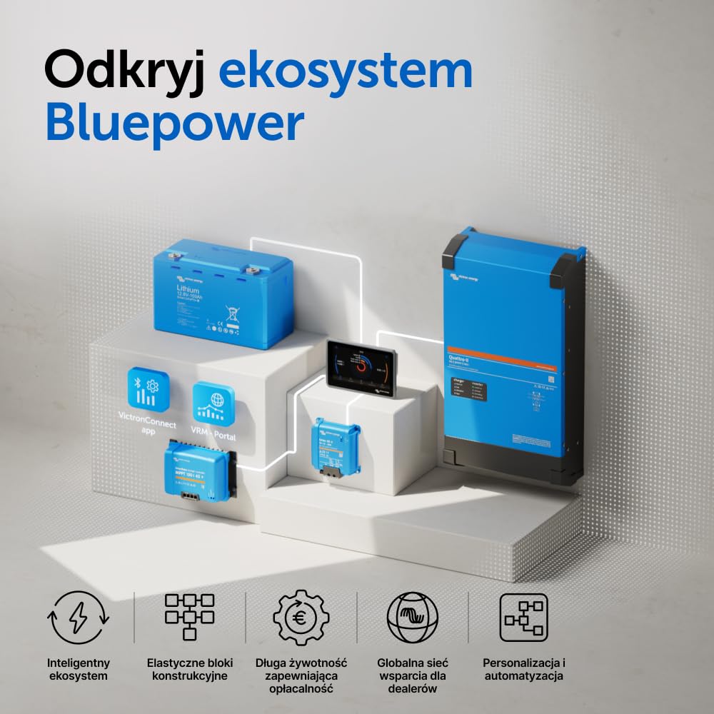 Victron Energy SmartShunt 500 amp Monitor Akumulatorów (Bluetooth) | Victron Smart Shunt z Bluetooth – szczegółowe informacje w aplikacji