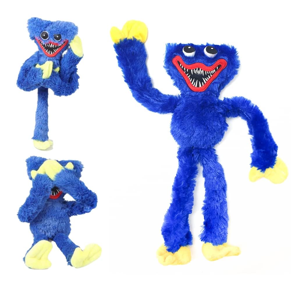 MAGIC SELECT 2x Peluche compatibile con Popy Hugy Wugy e Kissy Missy Christmas Horror Game. Giocattolo di Peluche per Videogiochi della Fabbrica di Giocattoli per Bambini e Adulti.