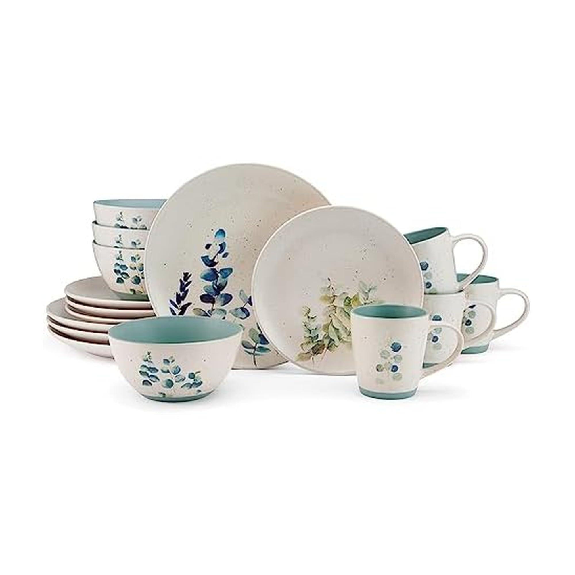 Service de table 16 pièces Pfaltzgraff Sawyer floral multicolore pour 4 personnes