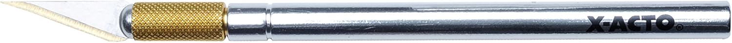 X-Acto No 1 Precision Knife | Z-Series, Craft Knife, with Safety Cap, #11 Fine Point Blade, Easy-Change Blade System